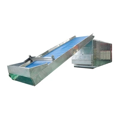 Large Mesh Belt Dryer Sent To Vietnam For Drying Grass